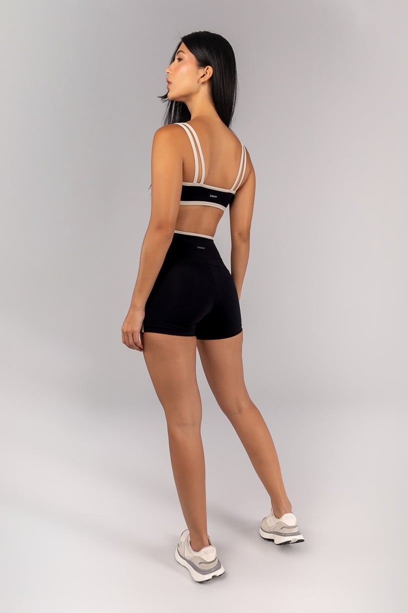 Conjunto com Chapado e Vira (Short+Top)