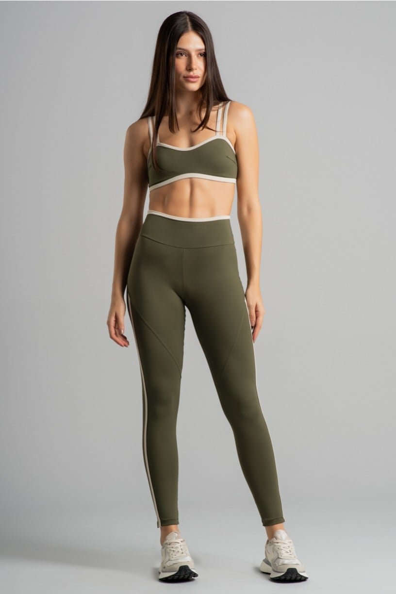 Conjunto com Chapado e Vira (Legging+Top)