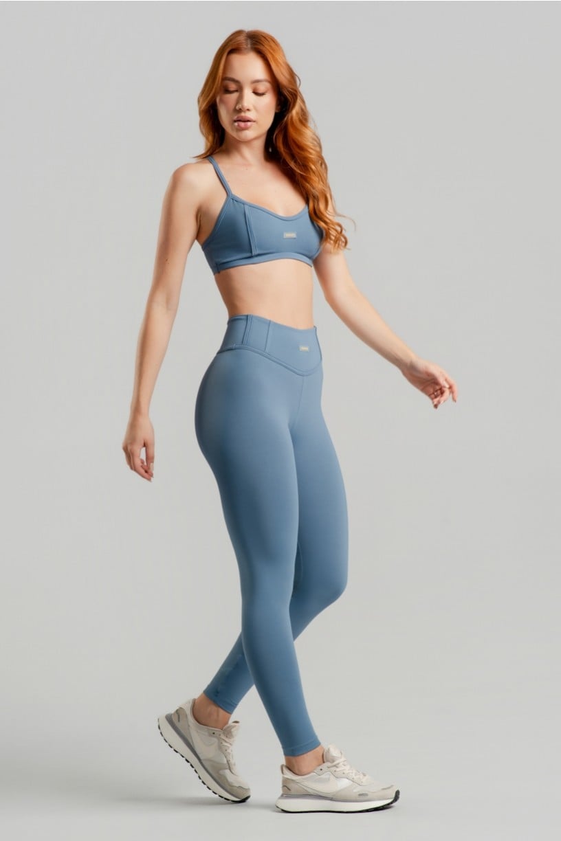 Conjunto Detalhes Em Chapado (Legging+Top)