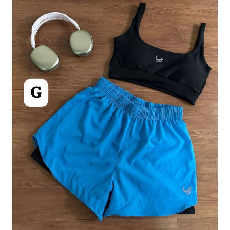 Conjunto Duplo (Short+Top)