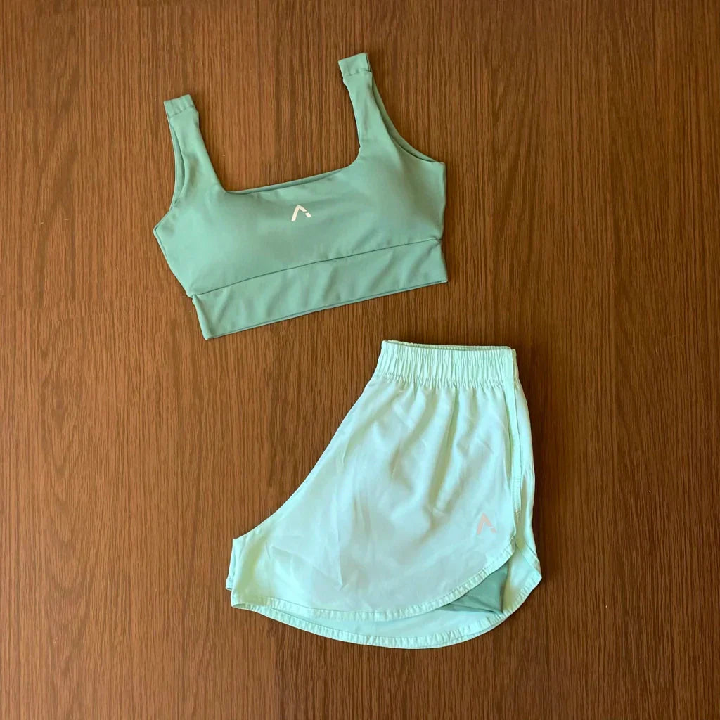 Conjunto Forro Duplo (Top com bojo + Short)