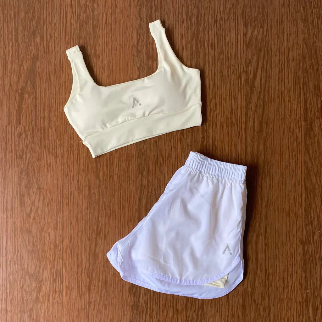 Conjunto Forro Duplo (Top com bojo + Short)