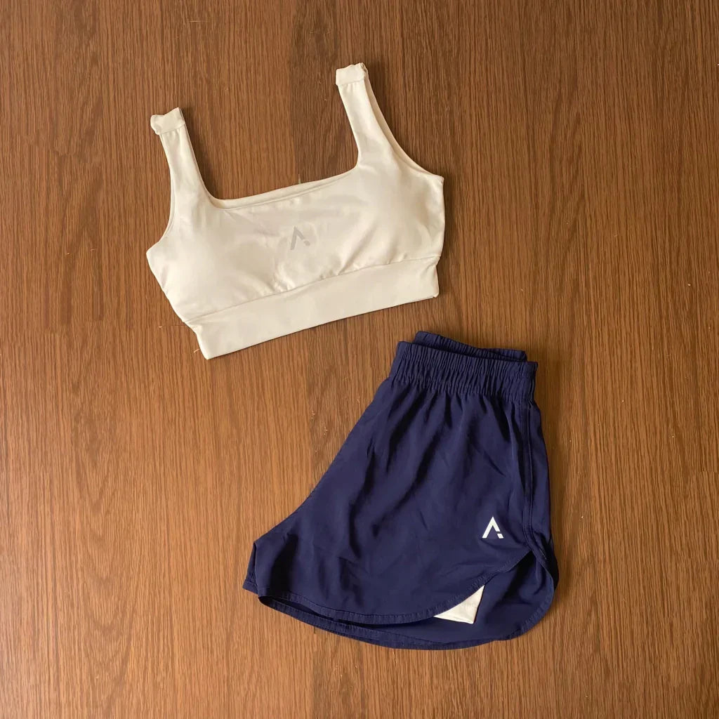 Conjunto Forro Duplo (Top com bojo + Short)