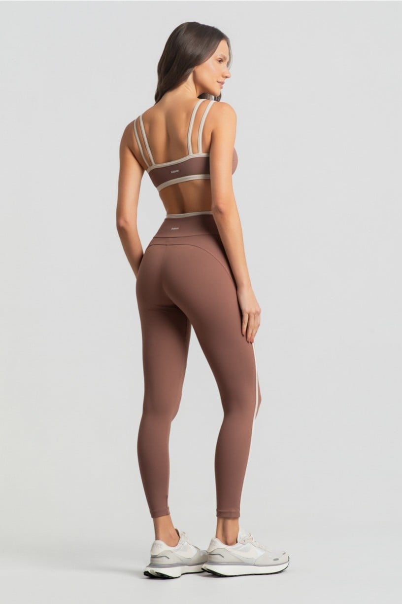 Conjunto com Chapado e Vira (Legging+Top)