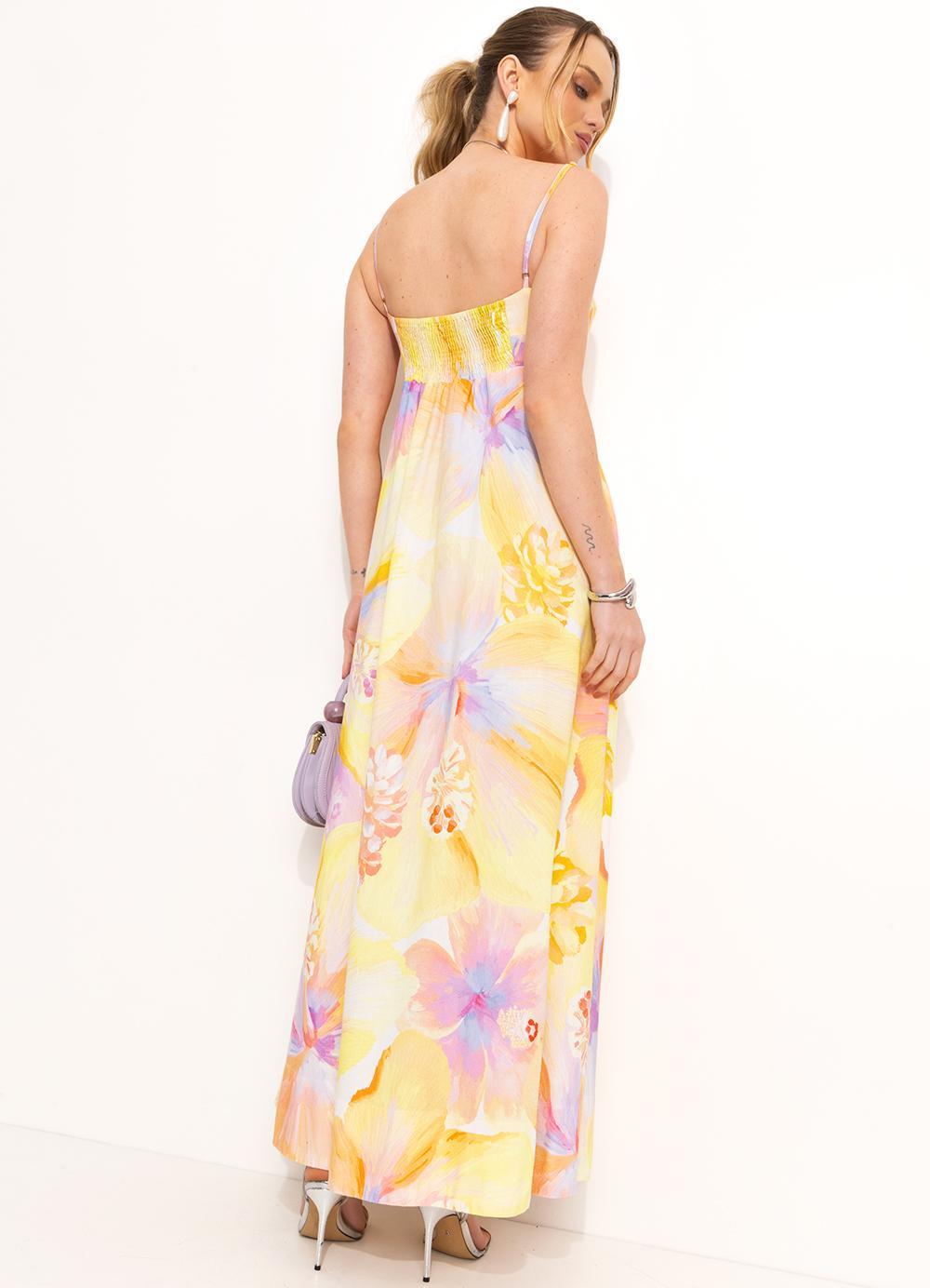 Vestido Longo Caribe Off White