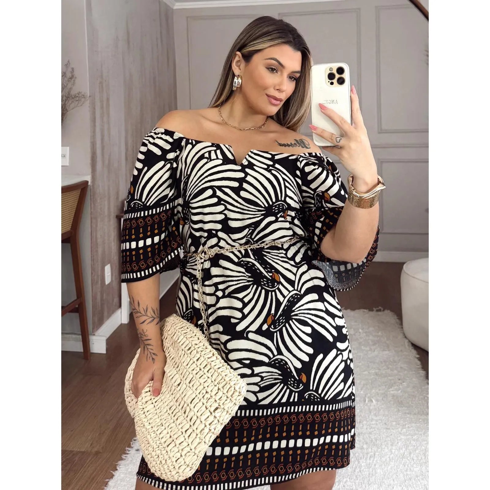 Vestido Decote Mariana Preto - VL74885