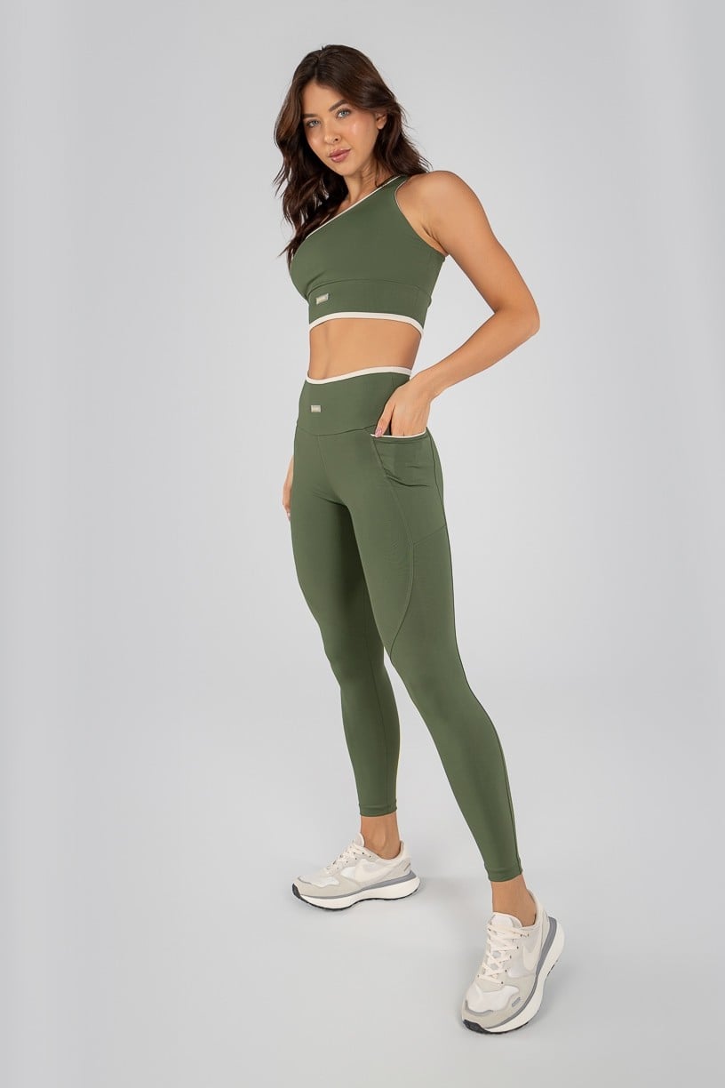 Conjunto Cacto com Bolso (Legging+Top)