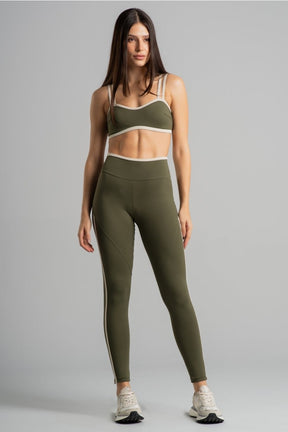 Conjunto com Chapado e Vira (Legging+Top)