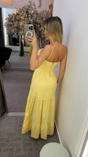 Vestido Corselet Tricoline Luara