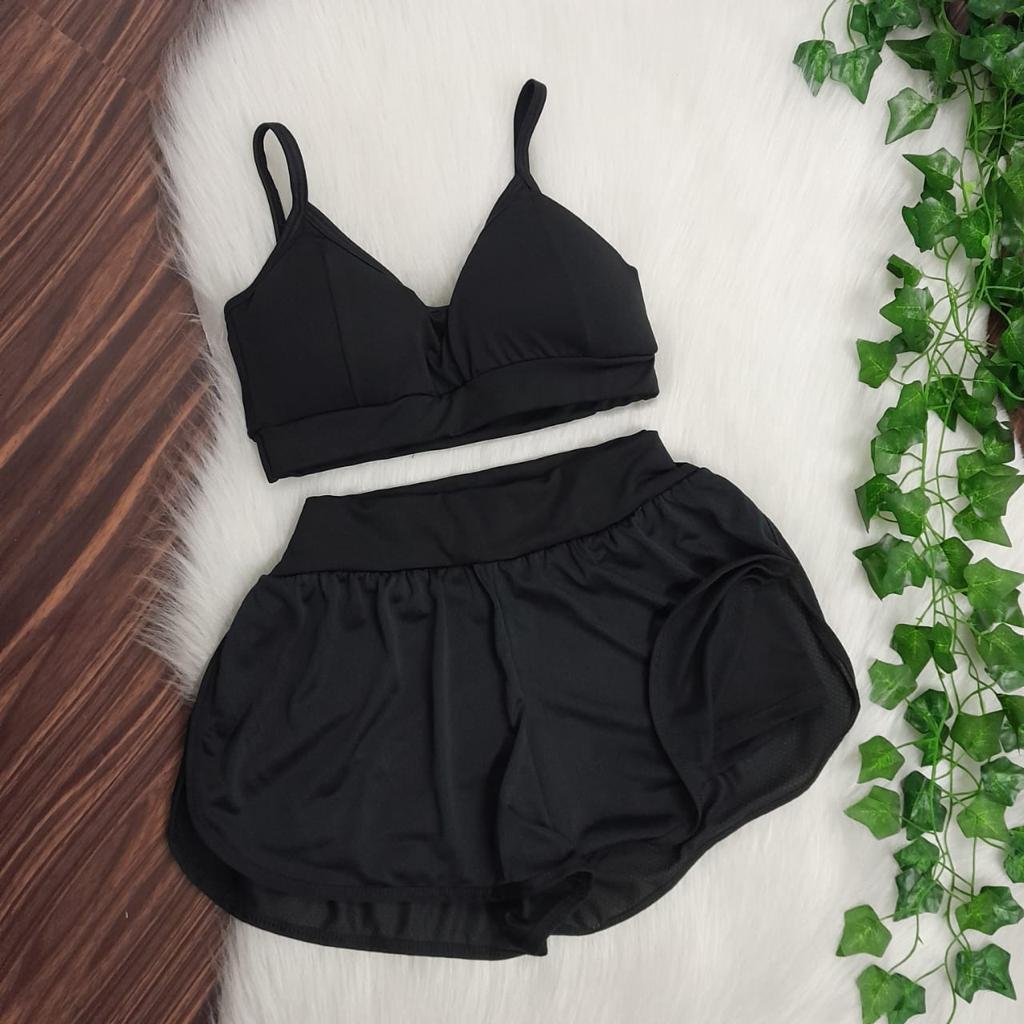 Conjunto Duplo (Short+Top)