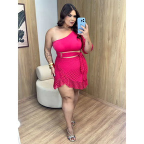 [Antecipa Black Friday] Conjunto Macramé Ana - 3 em 1