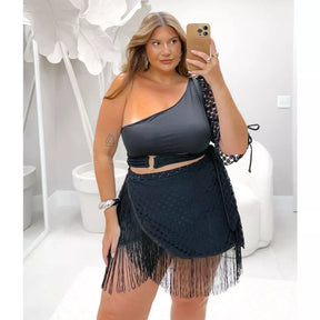 [Antecipa Black Friday] Conjunto Macramé Ana - 3 em 1