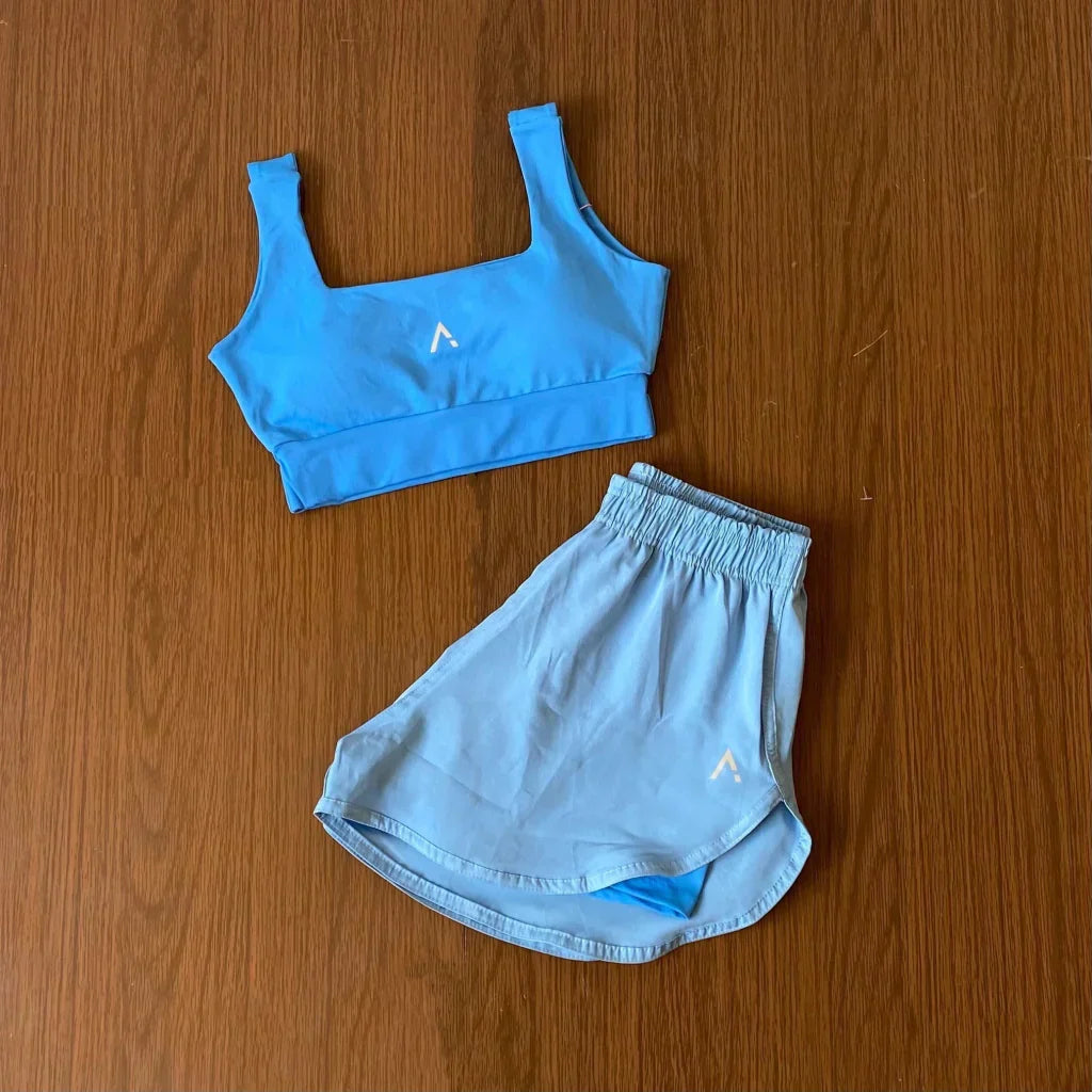 Conjunto Forro Duplo (Top com bojo + Short)