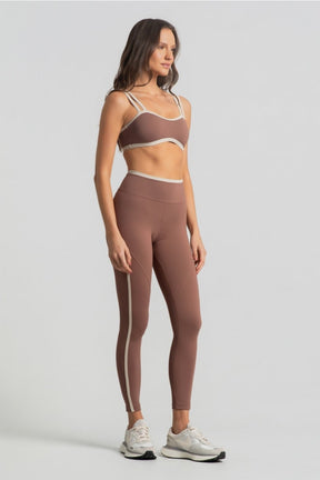 Conjunto com Chapado e Vira (Legging+Top)