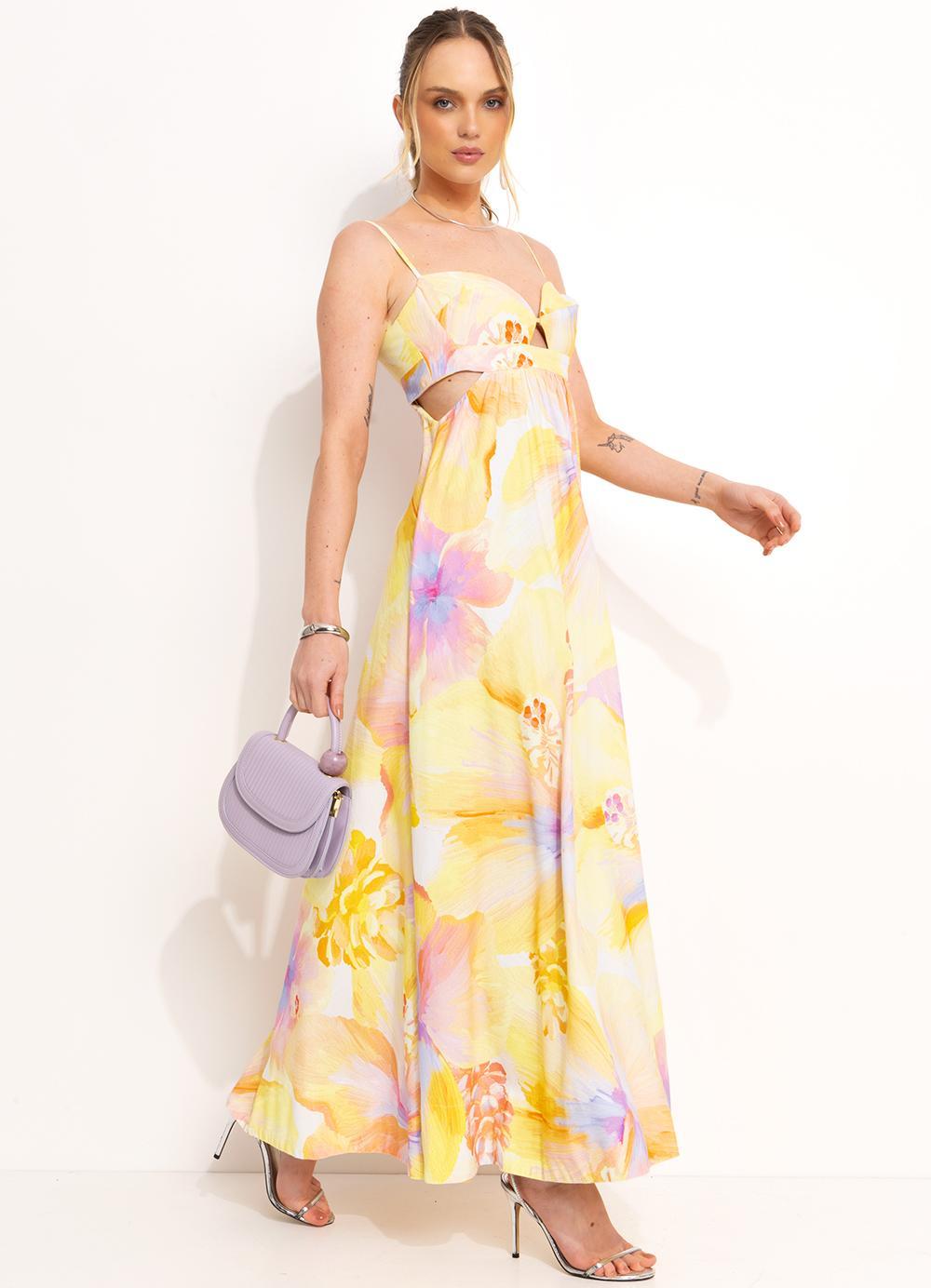 Vestido Longo Caribe Off White